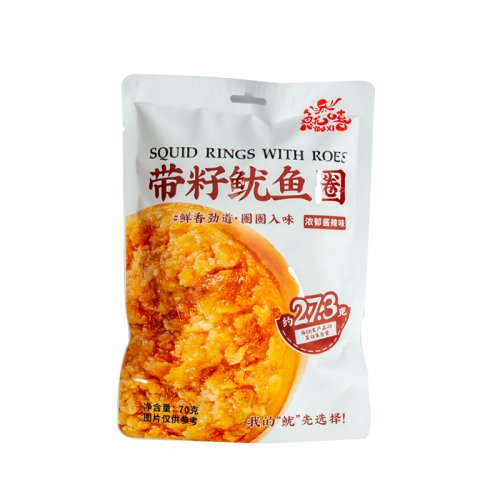 Squid ring with seeds (rich and spicy sauce)