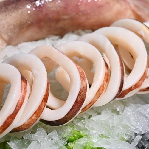 Squid Rings With Skin